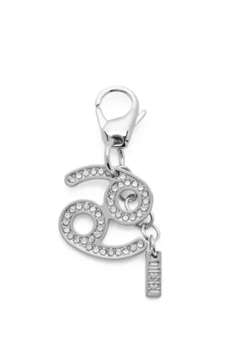charm cancer Metal Cancer charm with rhinestones