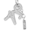 charm capricorn Metal Capricorn charm with rhinestones