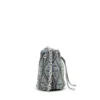 charm-d bucket s Charm-D S-Mini bucket bag in argyle quilted denim