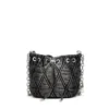charm-d bucket s Charm-D S-Mini bucket bag in treated quilted denim