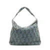 charm-d hobo Charm-D-Large hobo in argyle quilted denim