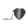charm-d mirror Mirror charm in argyle quilted denim