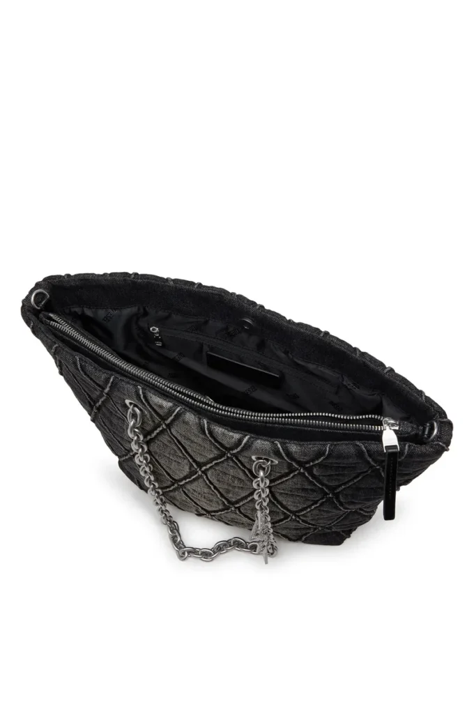 charm-d shopper m Charm-D-Tote bag in quilted denim