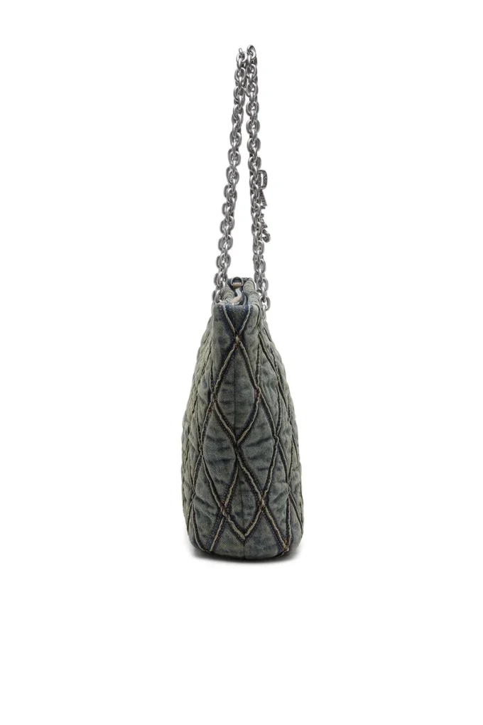 charm-d shopper m Charm-D-Tote bag in quilted denim