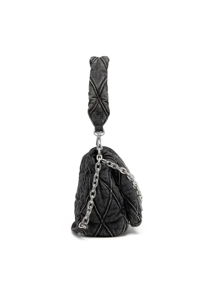 charm-d shoulder m Charm-D M-Shoulder bag in quilted denim