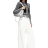 charm-d shoulder m Charm-D M-Shoulder bag in quilted metallic nylon