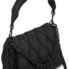 charm-d shoulder m Charm-D M-Shoulder bag in quilted nylon