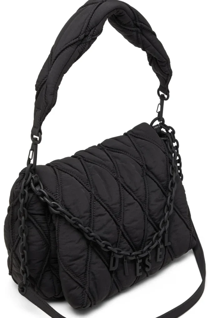 charm-d shoulder m Charm-D M-Shoulder bag in quilted nylon