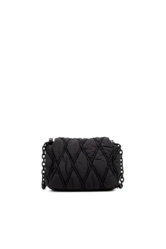 charm-d shoulder s Charm-D S-Small shoulder bag in quilted nylon