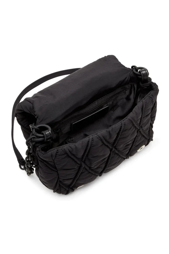 charm-d shoulder s Charm-D S-Small shoulder bag in quilted nylon