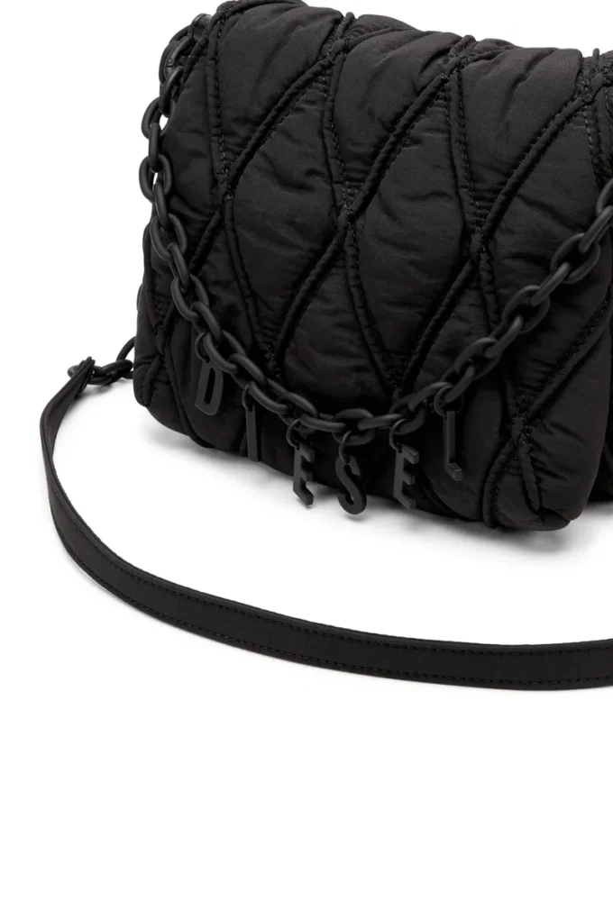 charm-d shoulder s Charm-D S-Small shoulder bag in quilted nylon