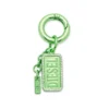 charm-diesel Metal keyring with Diesel logo and rhinestones