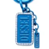 charm-diesel Metal keyring with Diesel logo and rhinestones