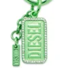charm-diesel Metal keyring with Diesel logo and rhinestones