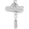 charm libra Metal Libra charm with rhinestones