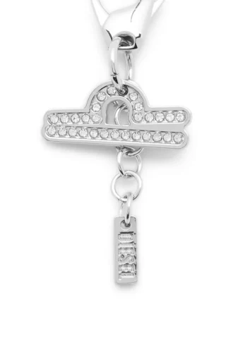 charm libra Metal Libra charm with rhinestones