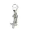 charm saggittarius Metal Sagittarius charm with rhinestones