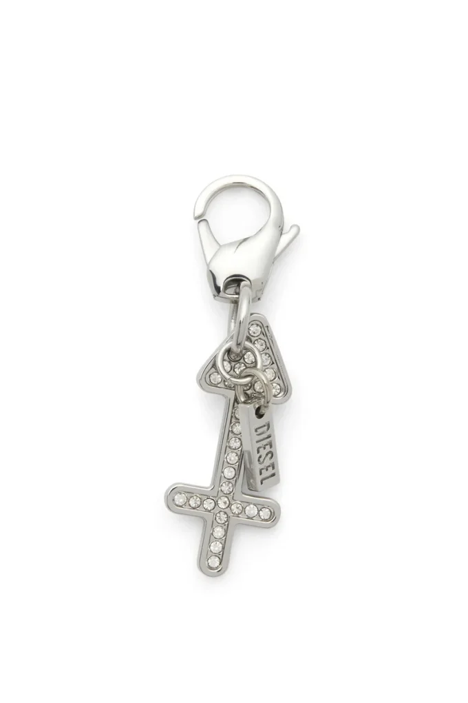 charm saggittarius Metal Sagittarius charm with rhinestones
