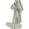 charm saggittarius Metal Sagittarius charm with rhinestones