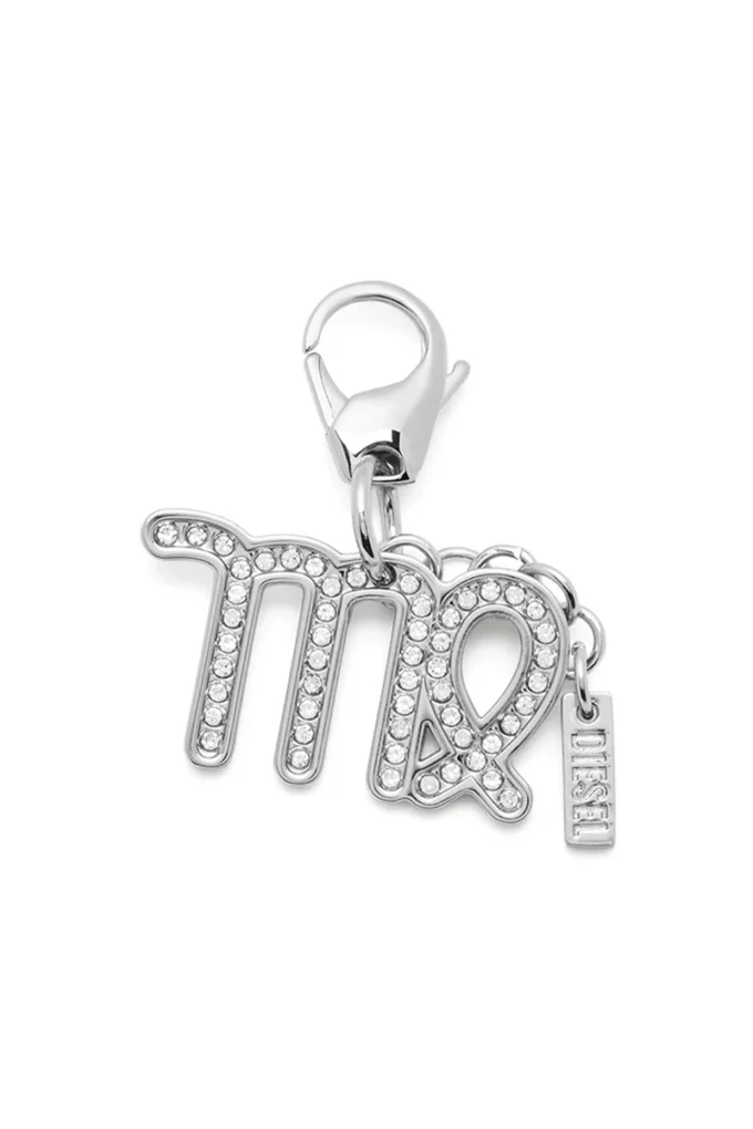 charm virgo Metal Virgo charm with rhinestones