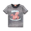 cl-t-uncutie-horse Cotton stretch T-shirt with horse graphic print