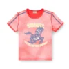 cl-t-uncutie-horse Cotton stretch T-shirt with horse graphic print