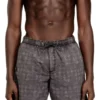 conor-43-dnm Swim shorts with faded houndstooth pattern