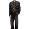 d-aberdeen-fsh2 Jacket in lasered cotton-hemp denim