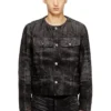 d-aberdeen-fsh2 Jacket in lasered cotton-hemp denim
