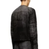 d-aberdeen-fsh2 Jacket in lasered cotton-hemp denim