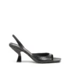 d-amber 75 sandal D-Amber-Slingback sandals in lizard-effect leather