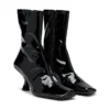 d-amber md bt D-Amber-Ankle boots in patent stretch PU