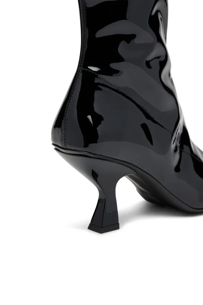 d-amber md bt D-Amber-Ankle boots in patent stretch PU
