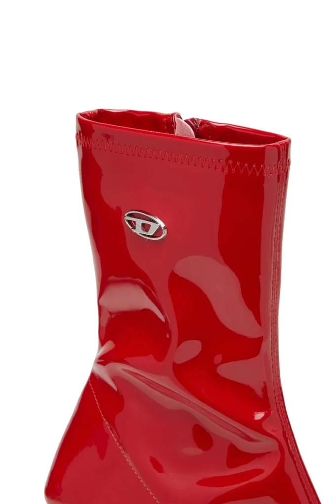 d-amber md bt D-Amber-Ankle boots in patent stretch PU