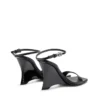 d-amber sandal wedge D-Amber-Wedge sandals in lizard-effect leather