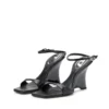 d-amber sandal wedge D-Amber-Wedge sandals in lizard-effect leather