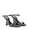 d-amber sandal wedge D-Amber-Wedge sandals in Lurex fabric