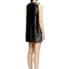 d-ares Coated mini dress with embossed Oval D