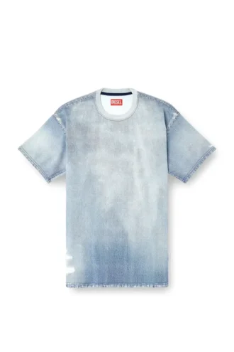 d-box jogg T-shirt in printed bleach-effect JoggJeans