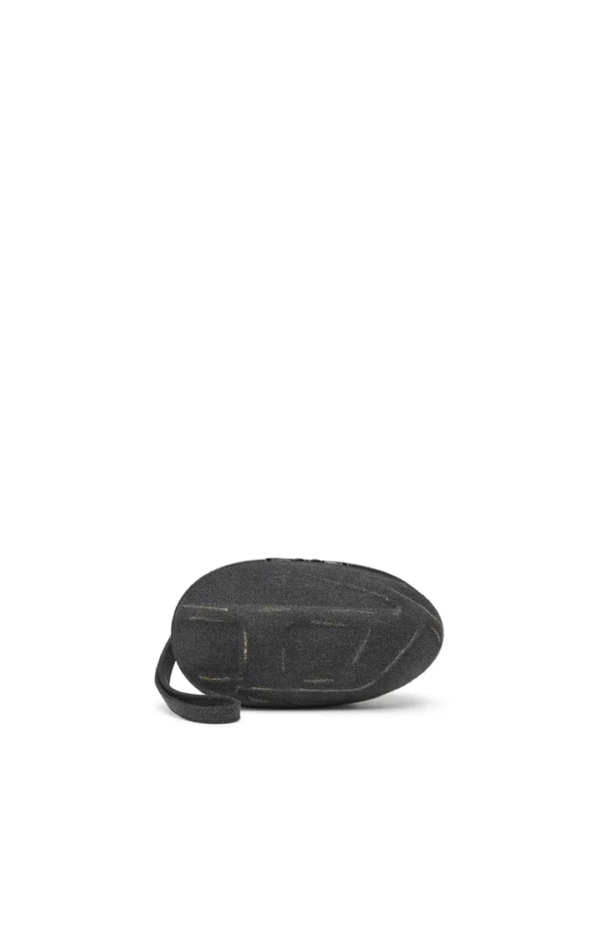 d-clutch D-Clutch-Oval D Clutch in treated denim