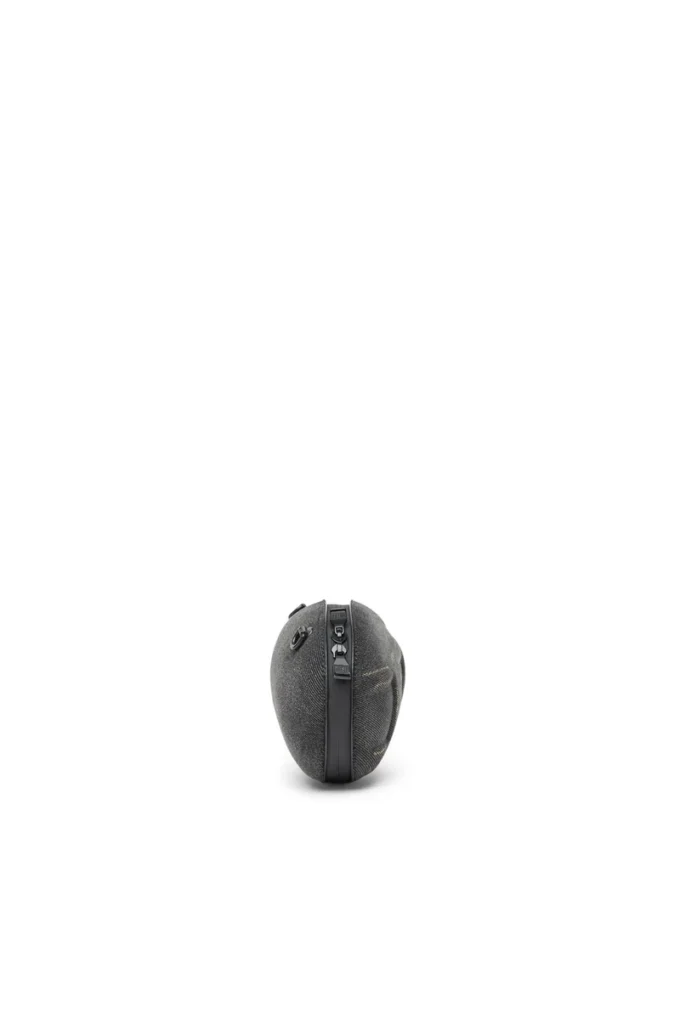 d-clutch D-Clutch-Oval D Clutch in treated denim