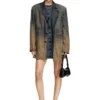 d-cupsleeves Mini dress in denim-look jersey