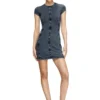 d-cupsleeves Mini dress in denim-look jersey