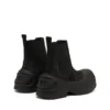 d-donald beatle D-Donald-Chelsea boots in waxed suede and rubber