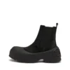 d-donald beatle D-Donald-Chelsea boots in waxed suede and rubber