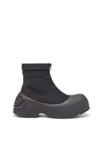 d-donald ch D-Donald-Rubber-trimmed ankle boots