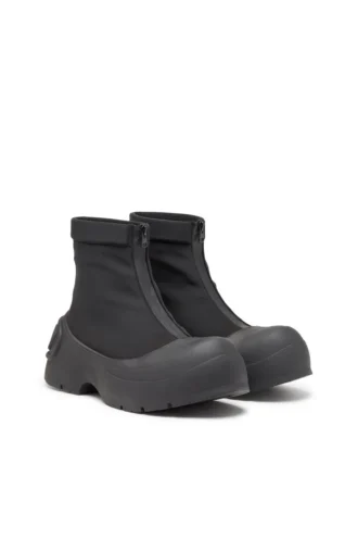 d-donald ch D-Donald-Rubber-trimmed ankle boots