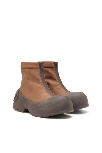 d-donald ch D-Donald-Rubber-trimmed ankle boots
