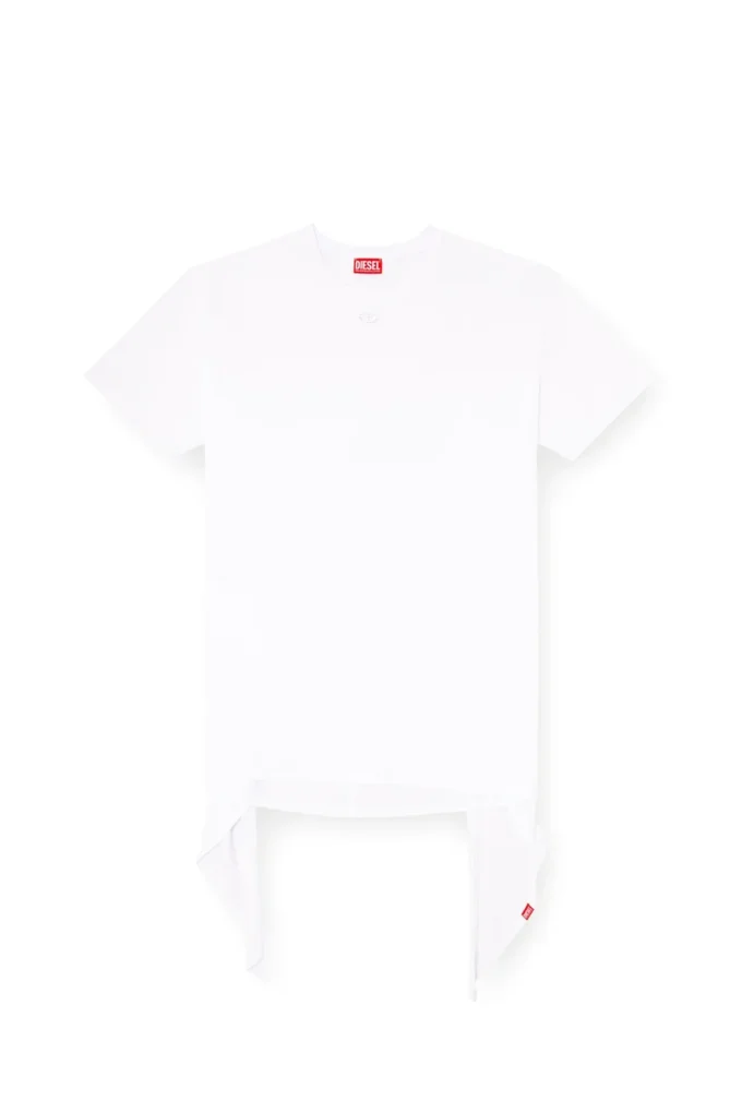 d-eivor T-shirt dress with tie front