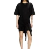 d-eivor T-shirt dress with tie front